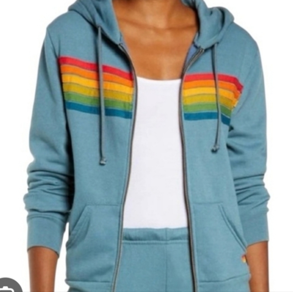 Aviator Narion 6 Stripe Serape Hoodie XXL